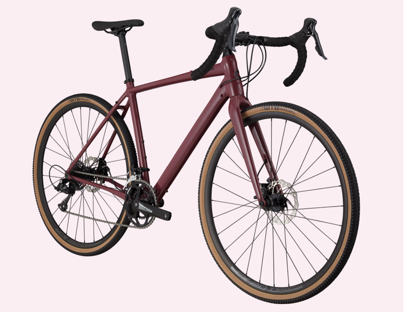 2021 Cannondale Topstone 3 Gravel Bike in Red-5